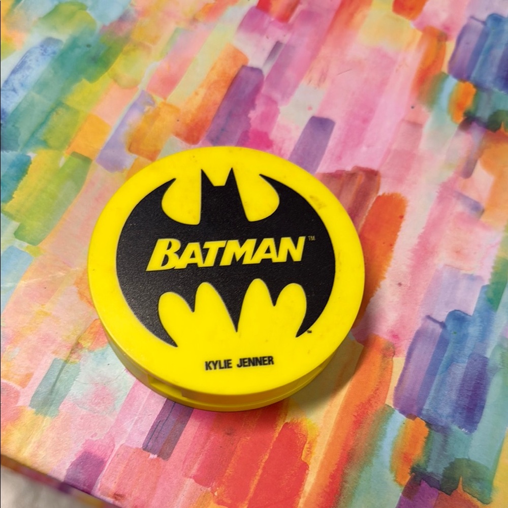 COPY - Kylie Cosmetics Batman Highlighter - Yellow and Black